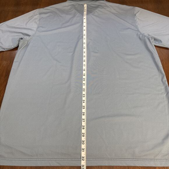 Turtleson Polo Golf Performance Shirt Chairman’s Cup Blue Diamond AOP Men's 2XL - Picture 9 of 9